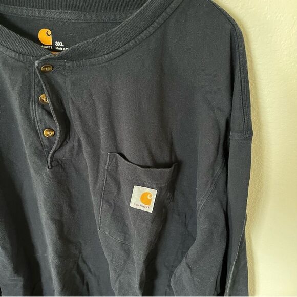 Carhartt Men's XXXL Pocket Long-sleeve Shirt - Picture 2 of 7